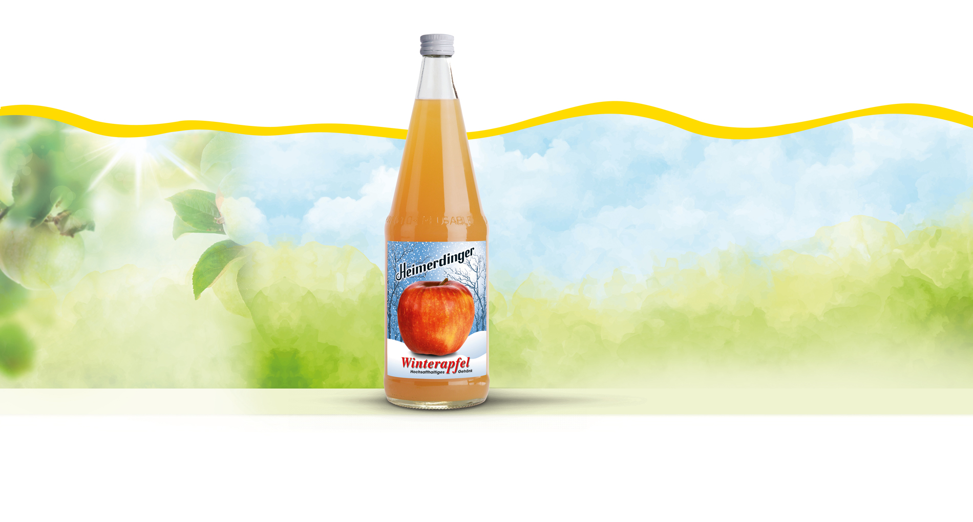 direktsaft apfel naturtrueb heimerdinger